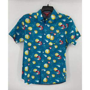 Men's UnionBay short sleeve‎ button down shirt size Large